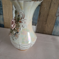 Порцеланова ваза, снимка 3 - Вази - 44588180