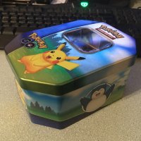 Празна метална кутия Pokemon Pikachu - Покемон , снимка 2 - Други - 39192761