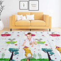 Двулицево детско килимче за игра, снимка 4 - Други - 42721260