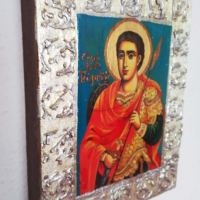 Икона на Свети Георги, снимка 5 - Икони - 36269023