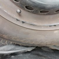 4бр железни джанти 16 цолови със зимни гуми за Нисан Кашкай , снимка 3 - Гуми и джанти - 42299571