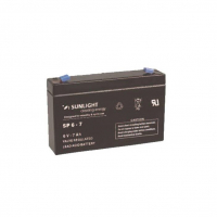 Акумулаторна оловна батерия SUNLIGHT / RITAR 6V 7AH 151х34х100mm - Захранване на преносими прожектор, снимка 2 - Друга електроника - 36215159