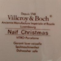 Порцеланова кутия Villeroy & Boch Naif Christmas Luxembourg , снимка 5 - Антикварни и старинни предмети - 40332326