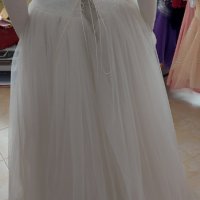 ултра сияеща сватбена рокля с обем, снимка 8 - Сватбени рокли - 39109965