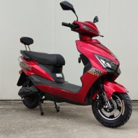 Електрически скутер EcoWay модел ZG-S 2000W винено червен, снимка 1 - Мотоциклети и мототехника - 44490725