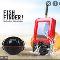 █▬█ █ ▀█▀ Fish Finder XJ-01 Ultra безжичен ехолот, Сонар за откриване на рибни пасажи 12 месеца гара, снимка 6 - Друга електроника - 41665856