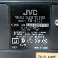 JVC KD-A22E, снимка 8 - Декове - 44514860