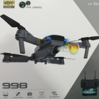 Дрон Drone с две камери 4K HD видео, снимка 1 - Друга електроника - 36183901
