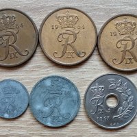 Лот 6 монети ДАНИЯ  л44, снимка 2 - Нумизматика и бонистика - 33793045