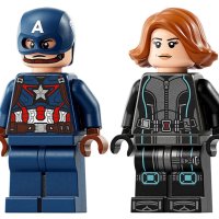 LEGO® Marvel Super Heroes 76260 - Мотоциклетите на Черната вдовица и капитан Америка, снимка 4 - Конструктори - 42605541
