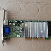 Видео карта NVidia GeForce MX4000 Leadtek WinFast A180BT 64MB DDR 64bit AGP, снимка 1 - Видеокарти - 44652357