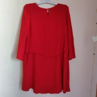 Нова червена рокля ZARA, снимка 3 - Рокли - 44191813