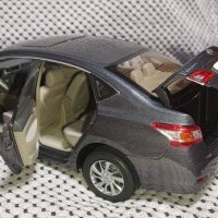 метална колекционерска кола Nissan Sylphy - 2012  г.. Мащаб 1:18, снимка 6 - Колекции - 44437846