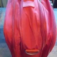 сак чанта червена с презрамка, стабилна и надеждна, снимка 3 - Сакове - 33782666