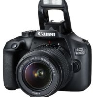 Фотоапарат DSLR Canon EOS 4000D,18.0 MP, Черен + Обектив EF-S 18-55 мм F/3.5-5.6 III Черен + Чанта +, снимка 5 - Фотоапарати - 42049719