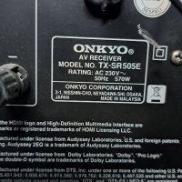 Onkyo Tx-sr505e receiver 7.1, снимка 6 - Ресийвъри, усилватели, смесителни пултове - 41096863