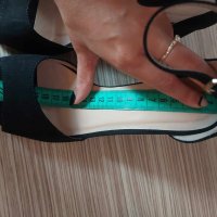 Високи сандали с дебел ток, снимка 2 - Сандали - 42389791