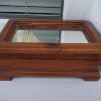 Кутия дървена с огледало, снимка 1 - Други ценни предмети - 34520048