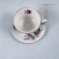 Чашка за кафе, Royal Albert Lavender Rose, снимка 2 - Чаши - 39999117