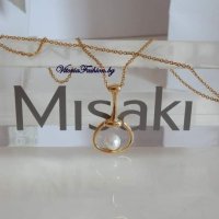 MISAKI - прекрасно дамско колие, снимка 4 - Колиета, медальони, синджири - 44414084