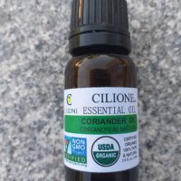 Cilione™ 100% етерично масло от семена на кориандър чисто органично сертифицирано, снимка 1 - Други - 41598357