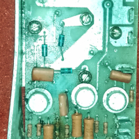 Платка с електронни елементи транзистори КД503 и др, снимка 2 - Друга електроника - 44665951