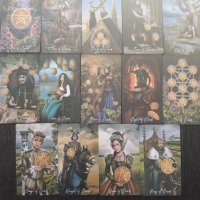 Вълшебни таро карти: Elemental Wisdom Tarot & Dark Mansion Tarot & Slavic Legends Tarot, снимка 4 - Карти за игра - 34659537