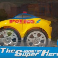 Детска полицейска кола с дистанционно управление , снимка 1 - Коли, камиони, мотори, писти - 39605927