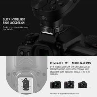 Newer Upgraded QPRO-N TTL Wireless Flash Trigger, снимка 4 - Чанти, стативи, аксесоари - 41450417