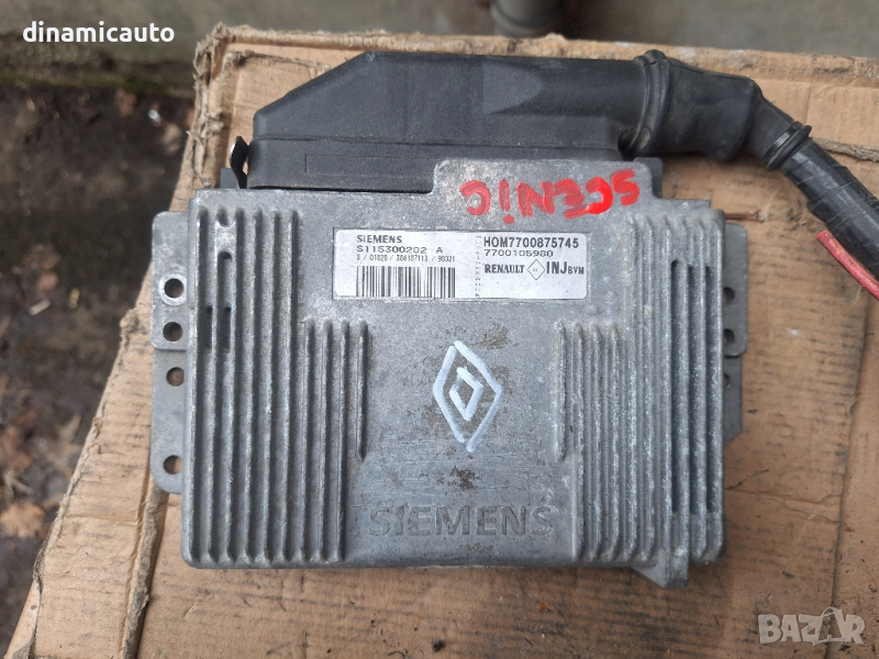 Компютър двигател за Renault Scenic 1.6 90hp - 7700875745, снимка 1