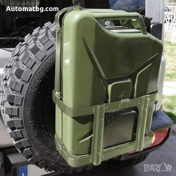 Стойка за 20L туба , Метална, Зелена - 86796, снимка 1