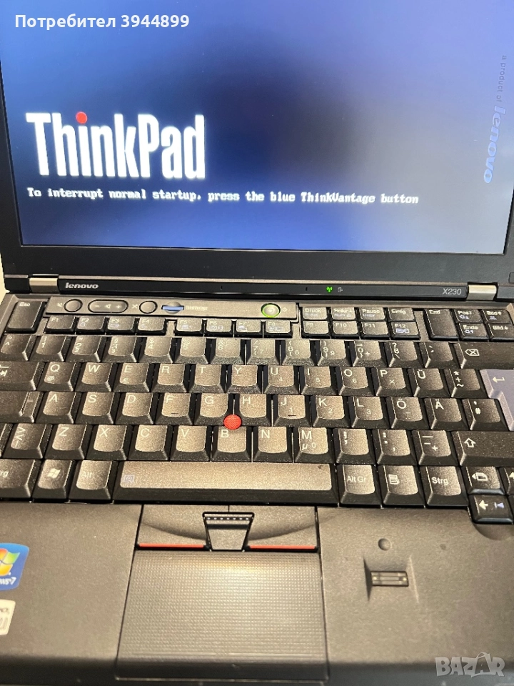 Lenovo X220 с добра батерия!, снимка 1