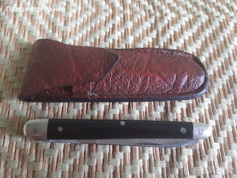 Старо Българско джобно ножче от соца Петко Денев , снимка 1