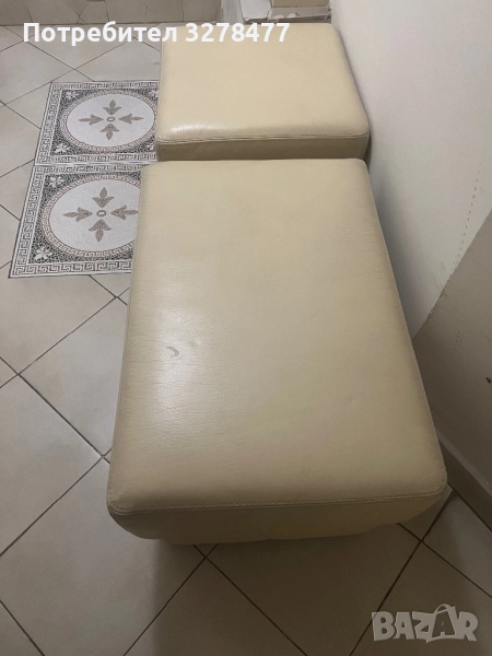 Кожени табуретки, снимка 1