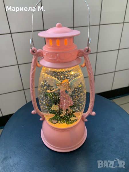 Светещ детски фенер с частици, снимка 1