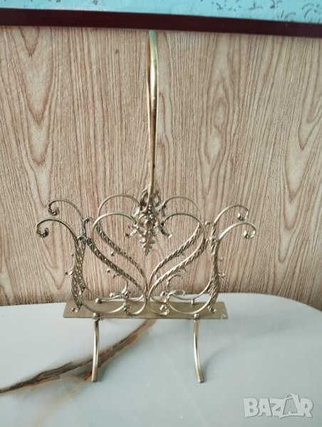 виктoриянска поставка за вестници и списания, снимка 1