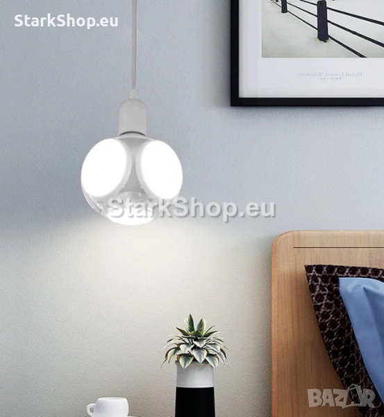 Сгъваема LED крушка във формата на топка, снимка 1