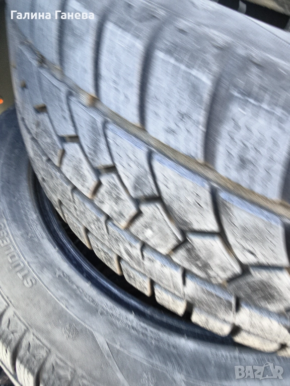 Зимни гуми два броя 17 цола цената е за двете, снимка 1