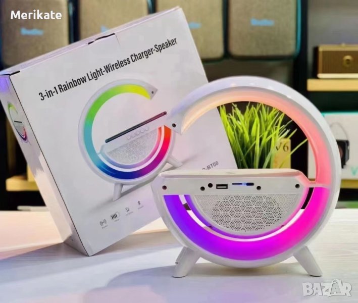 Музикална Led зарядна станция, снимка 1