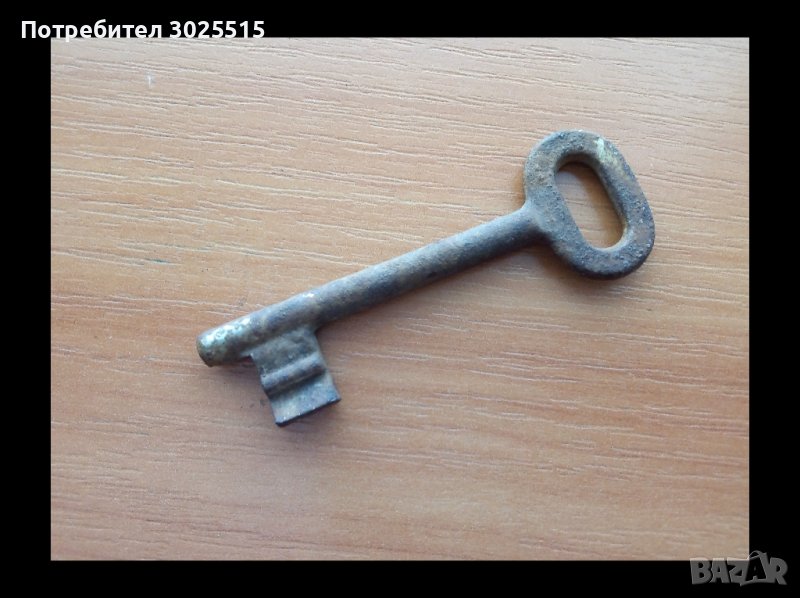 Стар ключ за брава, снимка 1
