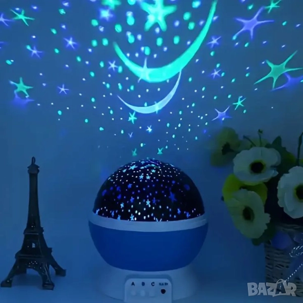 Нощна лампа детски планетариум, снимка 1