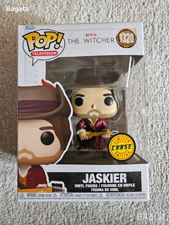 Фигура Funko Pop Chase - The Witcher: Jaskier 1320, снимка 1
