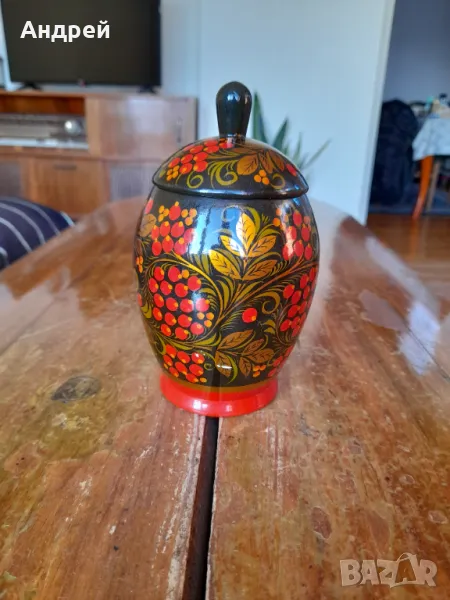 Стара дървена кутия #10, снимка 1