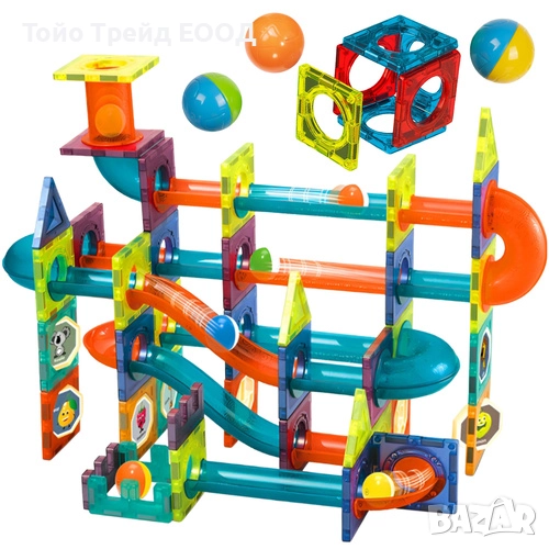 Магнитен конструктор 96 части, снимка 1