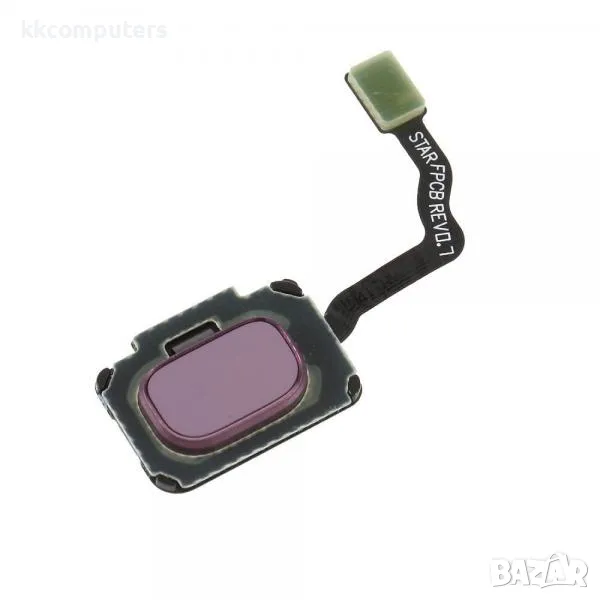 Лентов кабел бутон меню /Лилав/ за Samsung S9 G960 / S9 Plus G965 Баркод : 113961, снимка 1