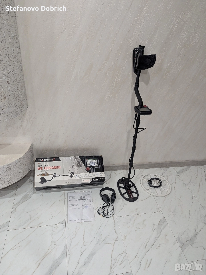 Металотърсач Makro Racer 2 - 14Khz със две Сонди, снимка 1