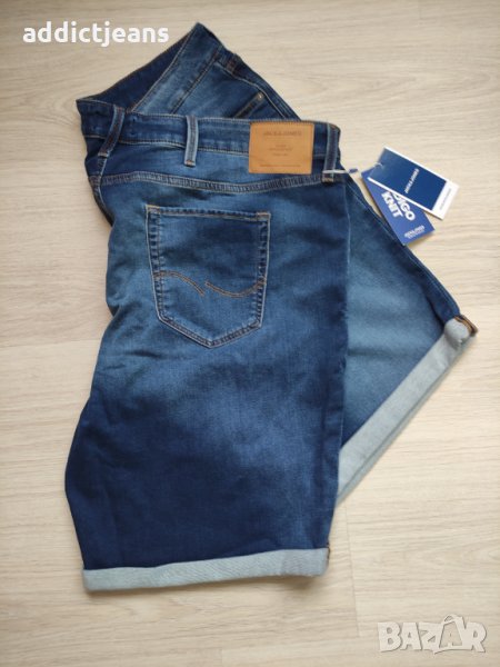 Мъжки къси дънки Jack&Jones размер 44 , снимка 1