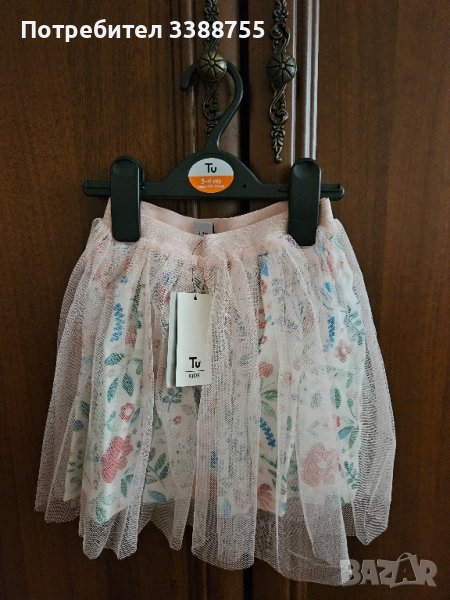 Детска пола за момиче 3-4 г. на Tu kids, снимка 1