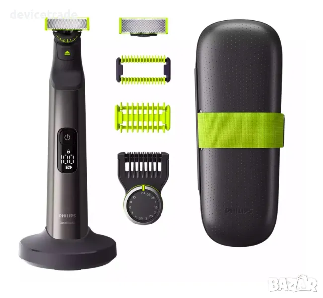 Хибриден уред за подстригване/оформяне Philips OneBlade Pro QP6651/61, За брада и тяло, снимка 1
