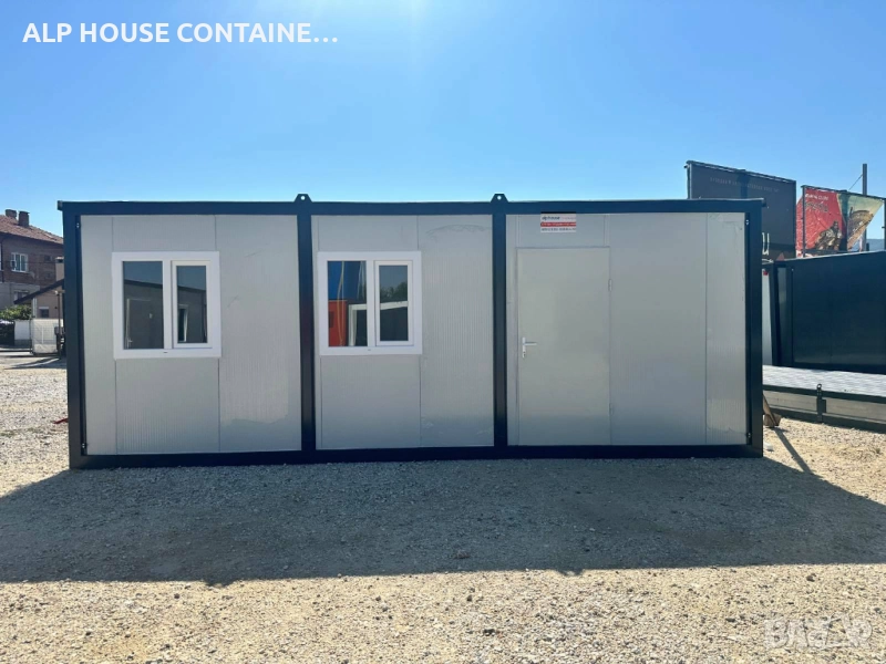 Жилищен контейнер със санитарен възел 700х300 | Модулен, Строителен, Офис, Склад, Магазин, снимка 1